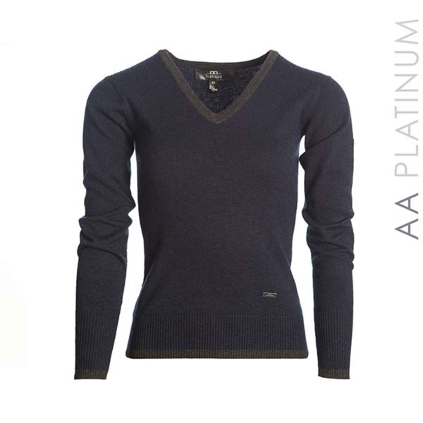 Asti Classic V Neck Sweater - The Polished Rider